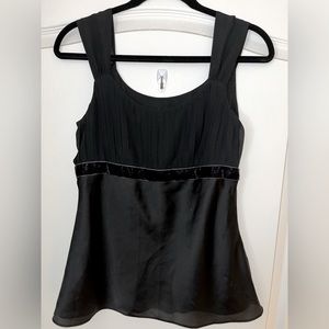Ann Taylor Loft black blouse 4